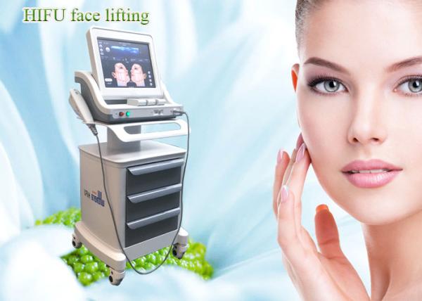 Kroea imported 10,000 shots hifu face lifting machine / ultrasound hifu machine 1.5 / 3 / 4.5, 13mm heads