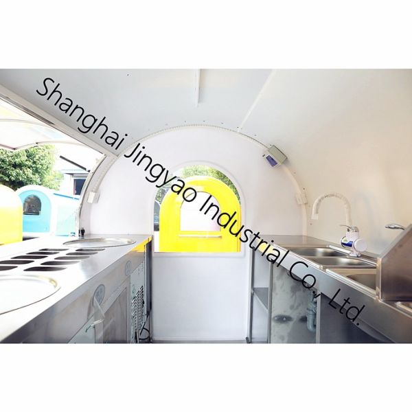 Black Mobile Food Truck Taiyaki Ice Cream Cone Making Machine as per Customer Request