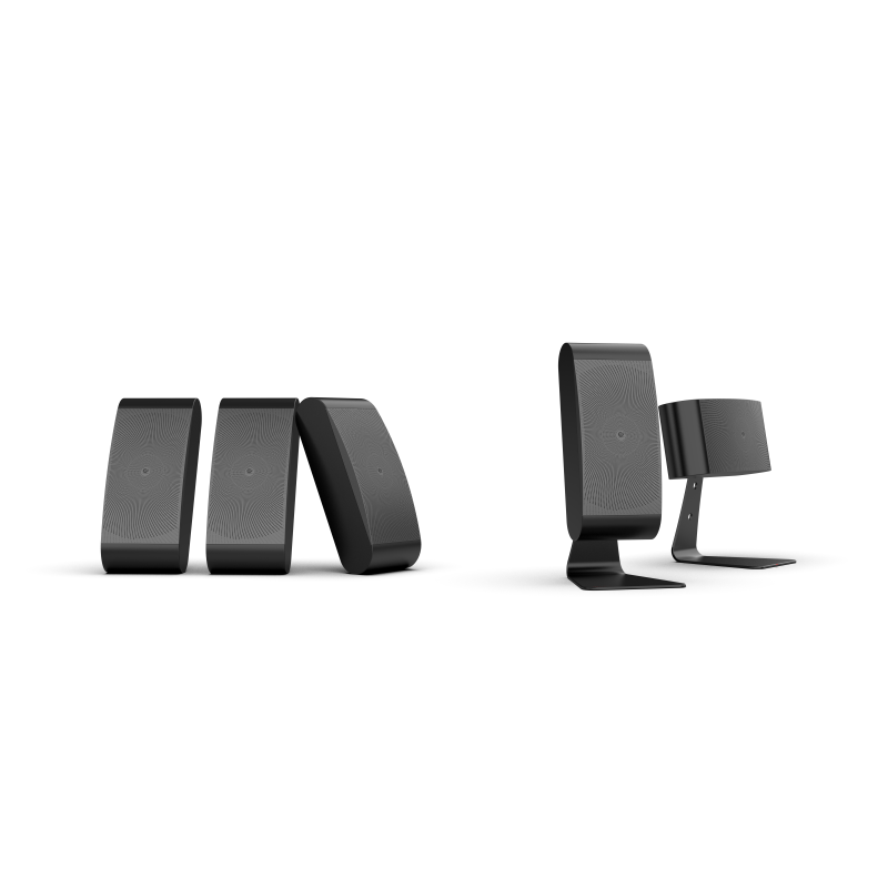 U3-C110 5.1 Wall-Mounted Home Cinema System Dual 2.75-Inch Driver 180W