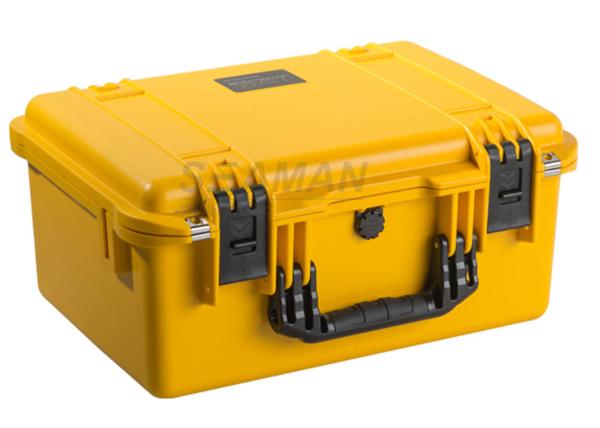 Weatherproof Plastic Hard Case with Customizable Foam for Drones, Tactical Gear