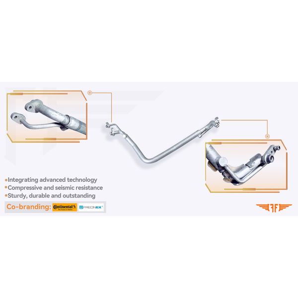 Volksagen Audi 5Q1816738B Car AC Pipe Aluminum Fits 15-20 S3 2.0L