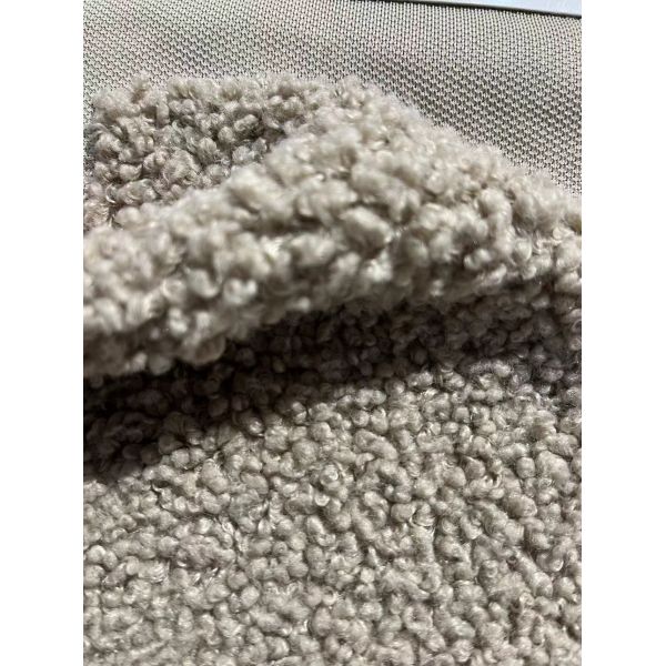 Medium Weight 100% Polyester Solid Color Teddy Fleece Fabric for Garment 58/60