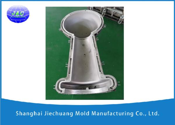 CNC Machined Rotational Moldfor Plastic LED Light , OEM Plastic Rotational Moulding