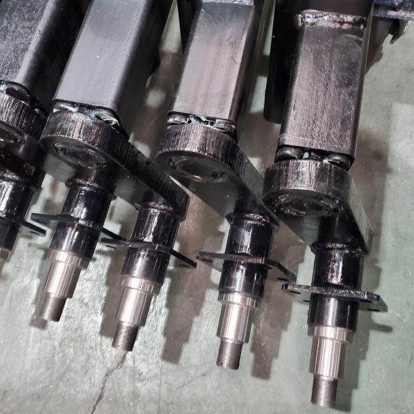 шпиндель цапфы кручения трейлера снегохода 750kg ось тормоза 9 дюймов механическая