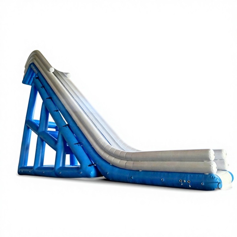 Inflatable floating water slide for boat inflatable yacht slide water slide boat