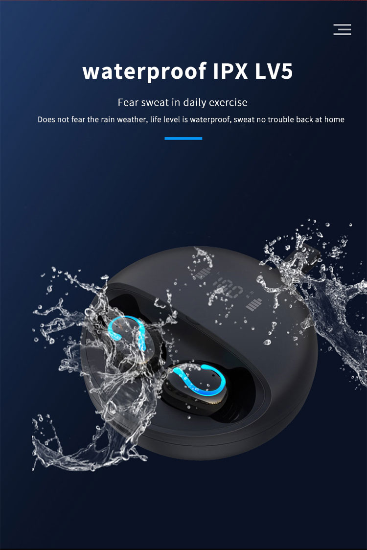 IPX5 Waterproof Bluetooth Earphones