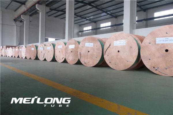 TP316L High Pressure Hydraulic Line Tubing , Stainless Steel Capillary Tube