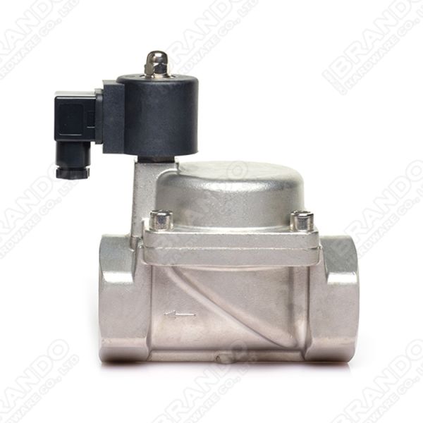 1-1/4” válvula electromagnética de acero inoxidable ensanchada 24V 220V del vapor