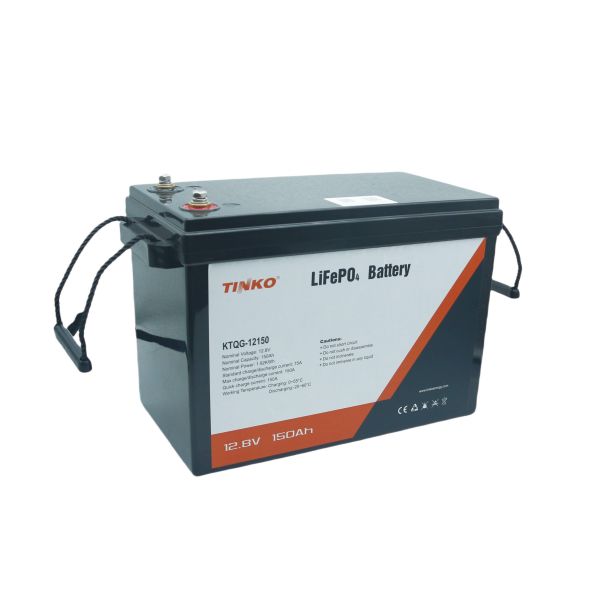 Batería de alta energía 150AH Lifepo4 12V/24V para sistemas de energía solar