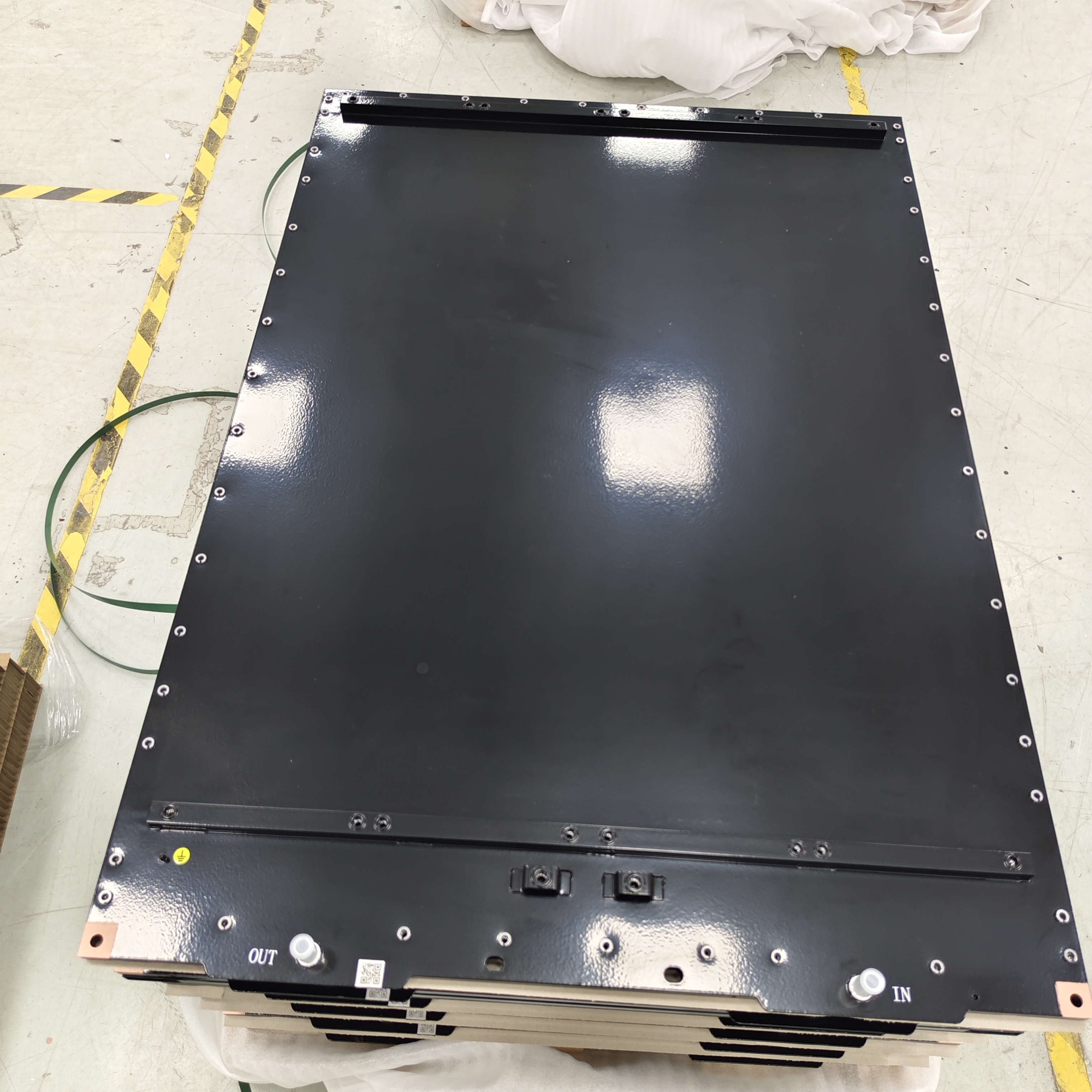 Aluminum Brazed Liquid Cooling Plate 1P48S for Commercial Energy Storage System