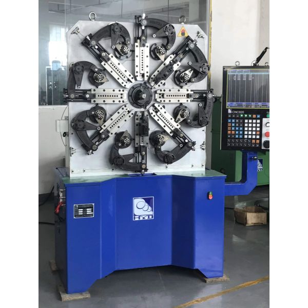 0.8 - 4.2mm Spring Bending Machine , Coil Spring Manufacturing Machine 
