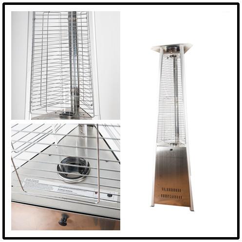 Decent Attractive Outdoor Gas Flame Heaters Dust Proof One Year Warranty