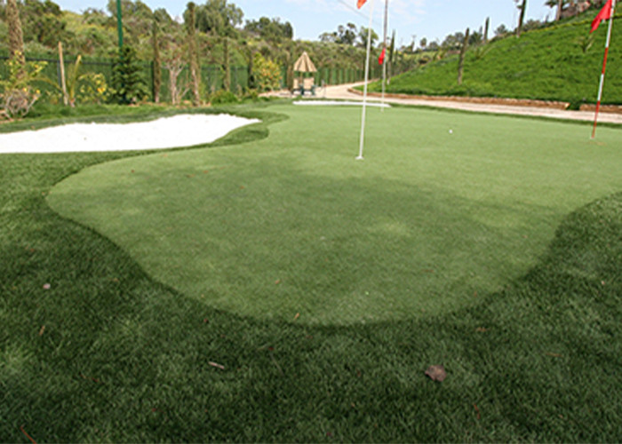 Low Maintenance Golf Artificial Turf with High Permeability and Anti Abrasion for Golf Courses