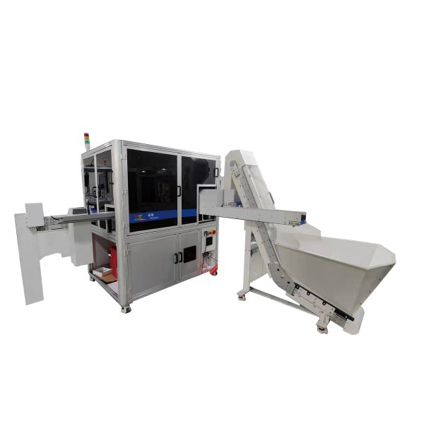 Máquina de detecção de visão de mesa de vidro duplo personalizada AC220V para PTFE