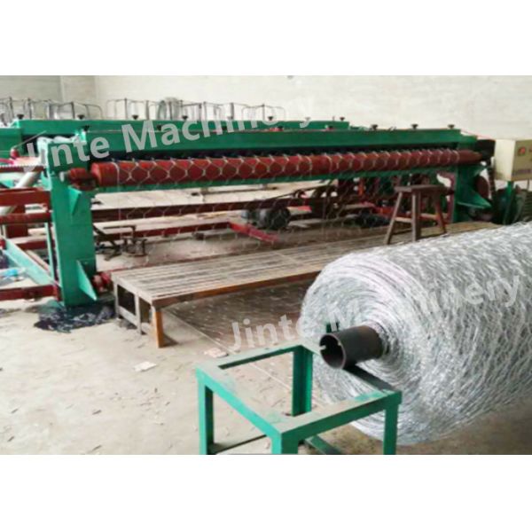 Double Twist Hexagonal Wire Mesh Machine 3300mm Width
