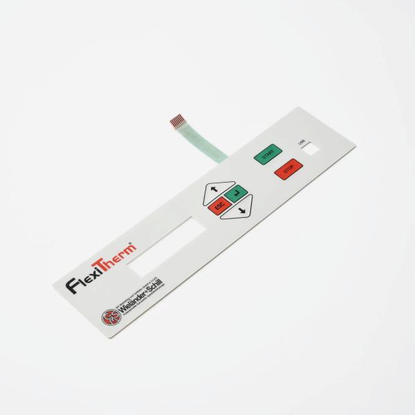 AC 250V Tactile Membrane Switch Panels With LED LGF Backlight