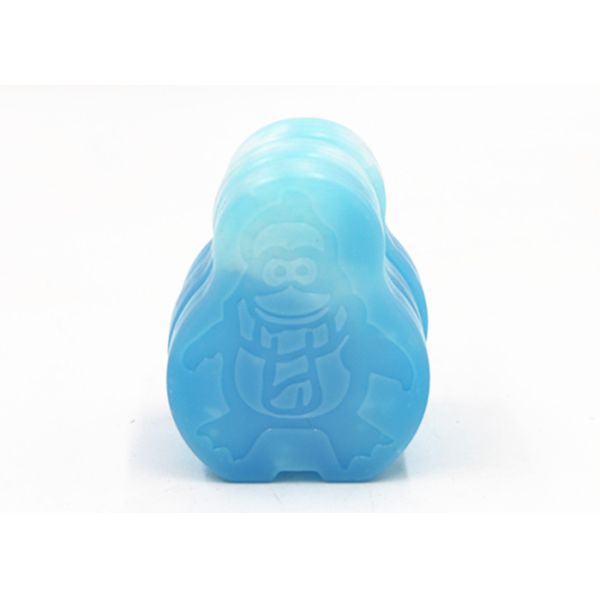 Пингвина формы Медкал пузыри со льдом животного милого пластиковые с логотипом гравировки