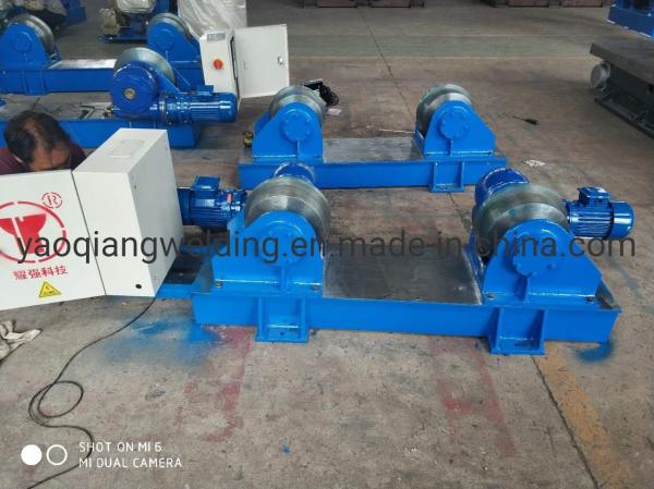 Self Adjustable Welding Rotators Self Tuned Roller Rack For Pipe 4000 Mm 60m/H