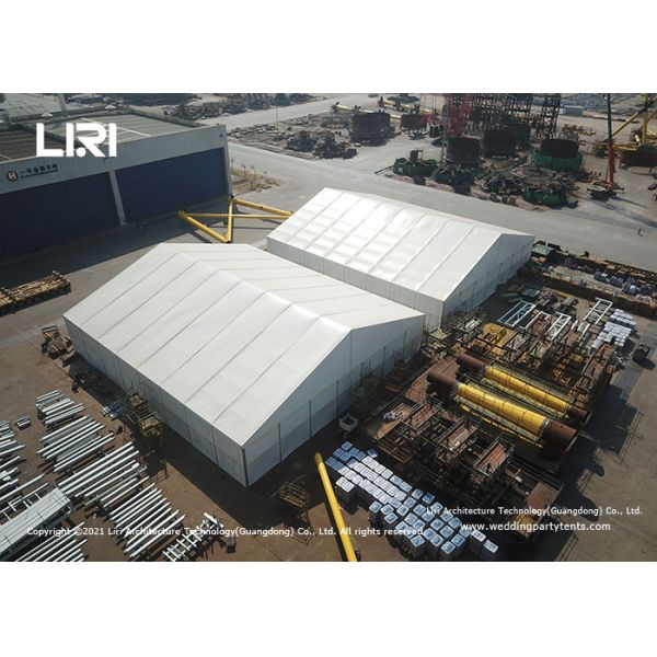 35m x 40m Warehouse Industrial Storage Tent With Sliding Door