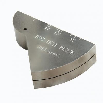 Distancia del detector DSC del defecto y bloques ultrasónicos de la calibración de la sensibilidad