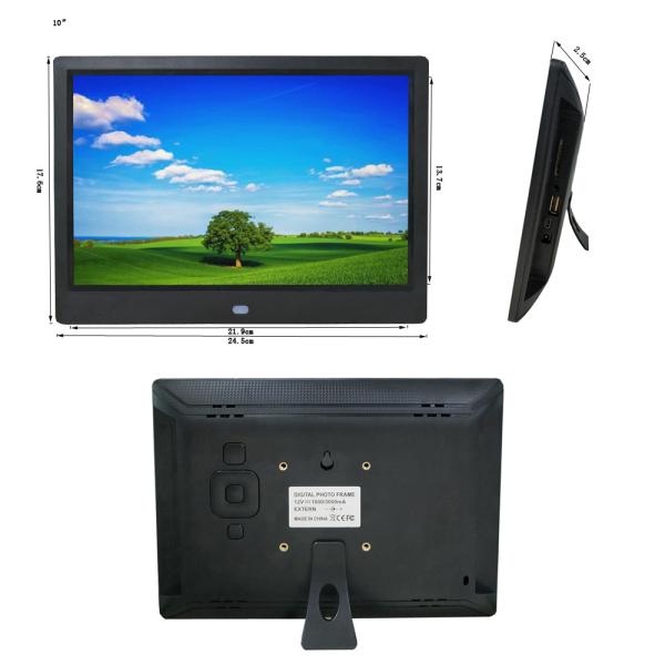 1080P LCD Advertising Player 1920 x 1080 Wall - Mounting Digital Picture Frame