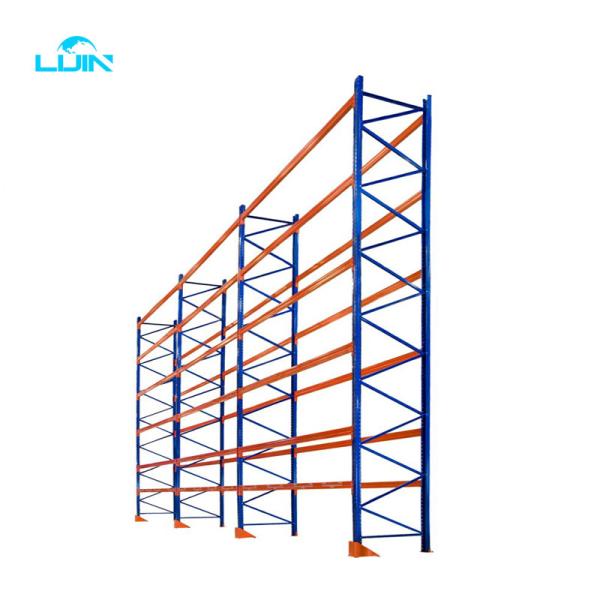 Storage Steel Selective Warehouse Industrial Single Pallet Rack