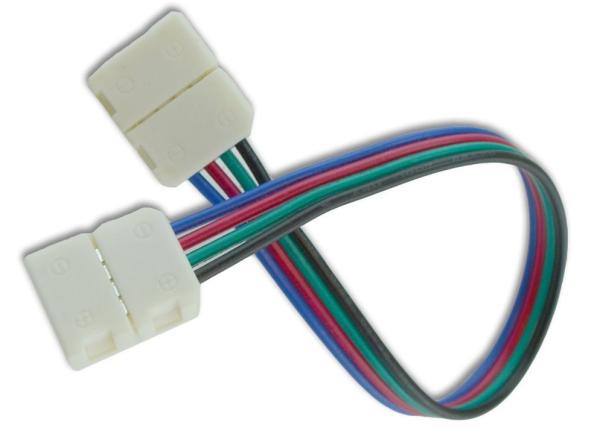 Solderless Wire LED Strip Connector Multi Color Customizable Any Angle