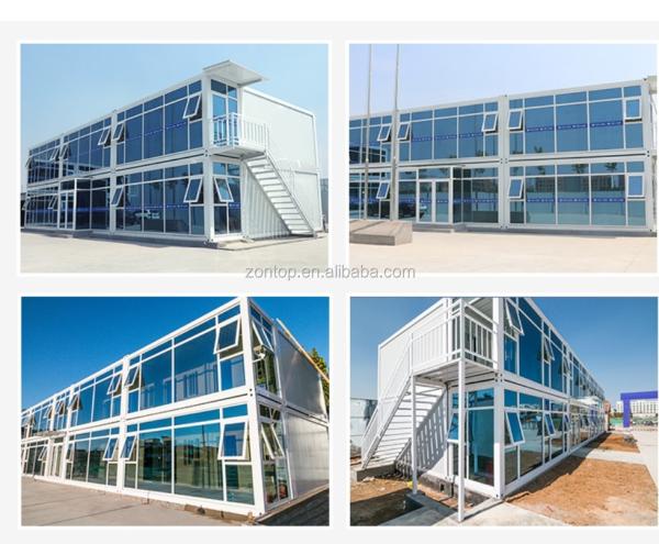 Ontop  Luxury 40 Feet Stackable Factory Supply Ready Made Modular Fast Build Hospital Prefab Container House