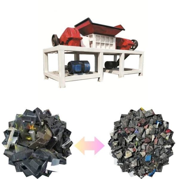 Recycling Plastic Furniture Appliances with SKD-11 DC53 Blade Material Claw Knife Crusher