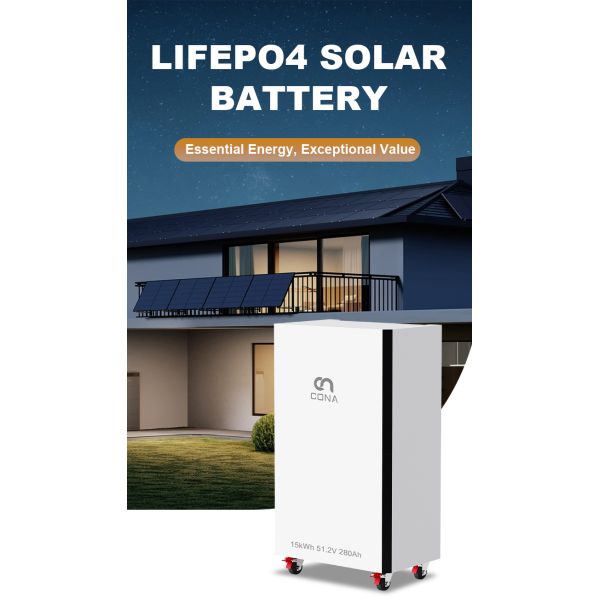 Deep Cycle Lifepo4 51.2 V 280ah 314ah 15kWH LiFePO4 Battery 48V Solar System Home Energy Storage Battery