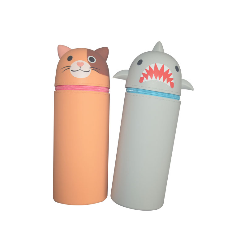 Силикона игрушки детей канцелярских принадлежностей случай карандаша воспитательного удобный Retractable