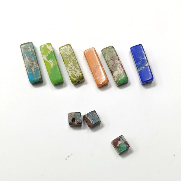 Natural Colors Stone Pendant Polished Finish Gemstone Clothing Accessories