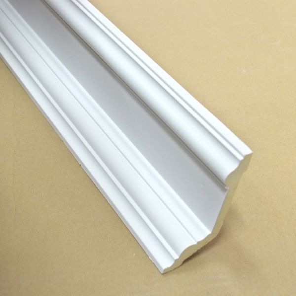 GC-83020 123mm Factory Wholesale Coastal Corrosion Resistance Smooth Pu Casted Polyurethane Crown Moldings For Ceiling