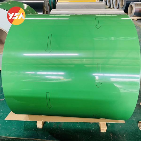 OEM ODM Color Coated Aluminum Coil Anti Fade Long Lifespan Custom Coating For Construction Decoration