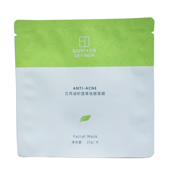 Mylar Blue Custom Face Mask Packaging Pouch Anti Oxidation Non Leakage