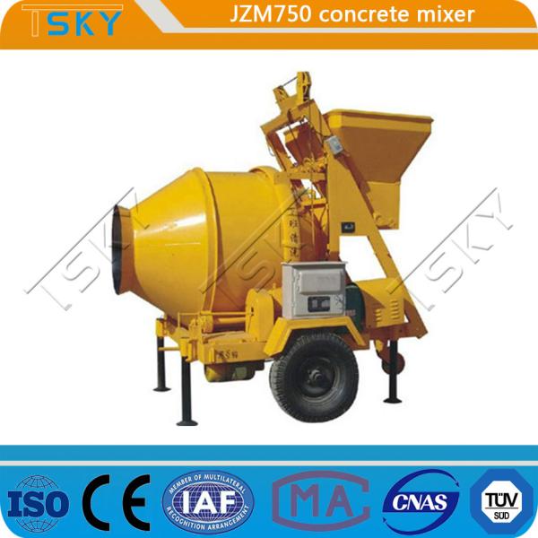 Equipamento de mistura concreto da produção JZM 750 altos