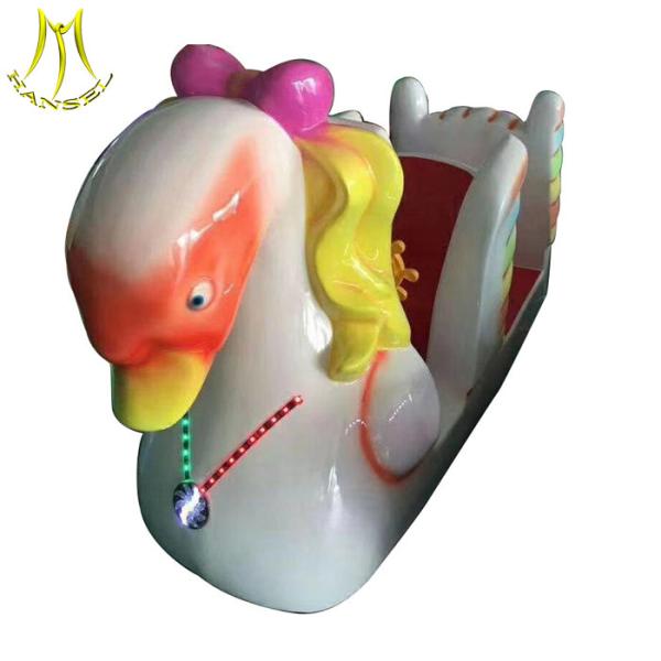 Hansel  kids play machine children coin games coin rides games kiddie ride fiberglass toys game machine