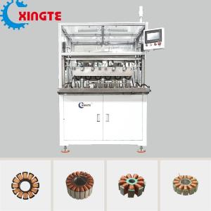 PLC Touch Screen Controlled Motor Winding Automatic Machine For Stator