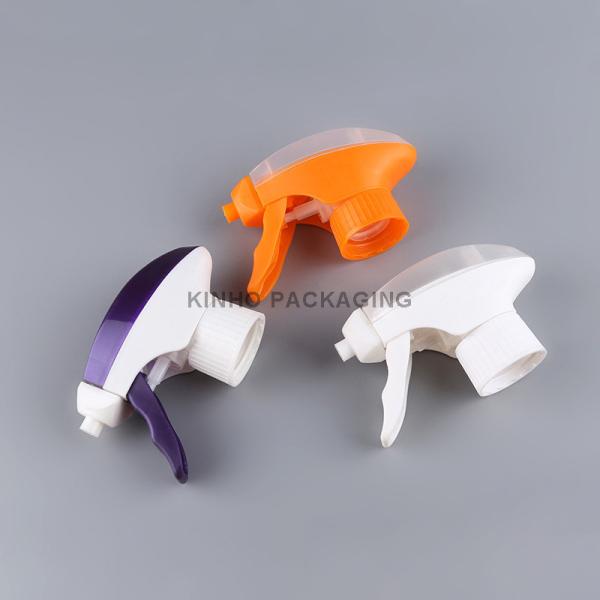 Dual Shroud Double Color PP Mono Material All Plastic Cleaning Trigger Sprayer Dispenser 28MM head pump chemical resista