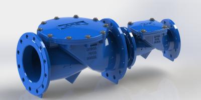 Disco do reforço de Flex Check Valve With Nylon do balanço do declive de 40 graus