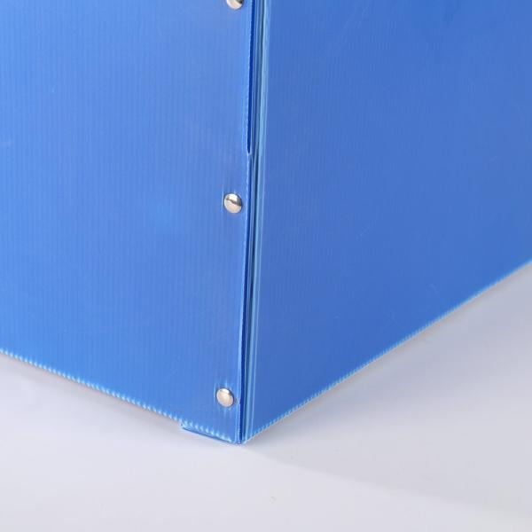 Blue Folding Carton Boxes Versatile Corrugated Packaging Boxes Recyclable