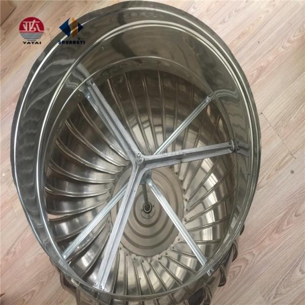 Roof Fan Mounting Ventilator Outlet Stainless Steel Non Powered Natural Exhaust Equipment