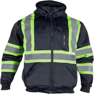 ANSI/ISEA 107-2015 Compliant 100% Polyester Fleece Lining Safety Reflective