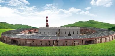 Digital Product Control System Adjustable Round Mobile Kiln for Versatile Applications