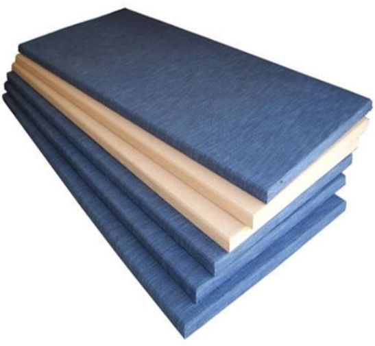 E1 Acoustical Sound Absorption Fiberglass Wall Panel for Replaceable Building Material