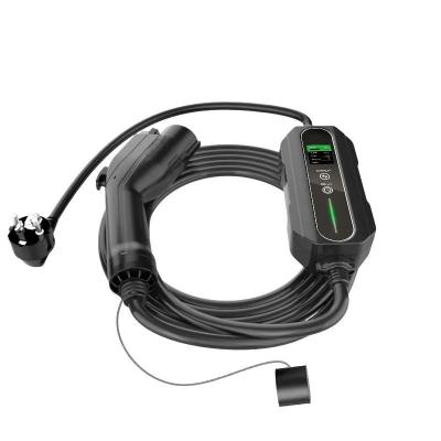 Portable 3kg EV Charger Unit 100-240V Input Smart And Covenient Charging