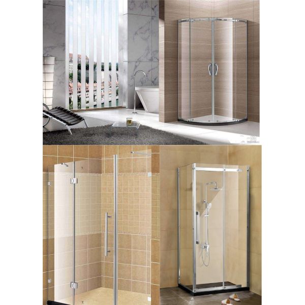 Черная дверная рама f Bathroom вытягивает алюминиевое украшение наклона ручки заливки формы