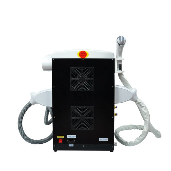 2 IN 1 laser handle + RF handle laser Beauty Machine laser tattoo removal machine Laser mole removal, Multifunctional portable laser beauty machine