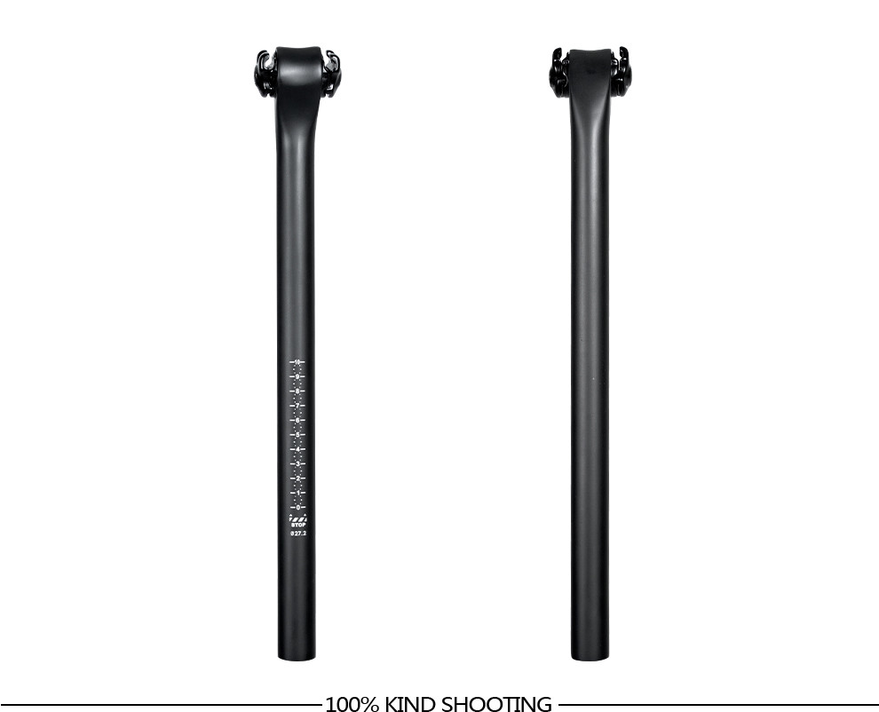 Части велосипедов волокна T1000 UD углерода седлают трубку 27.2mm места горного велосипеда