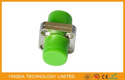 Metal + adaptador plástico da fibra óptica do quadrado de FC para a rede da telecomunicação/CATV